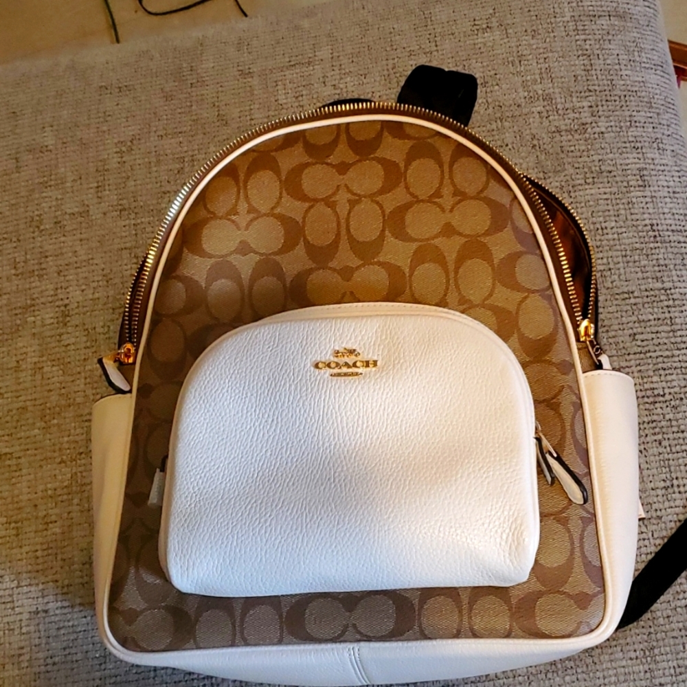 1 NWTS AND 1 barely used Coach bookbags